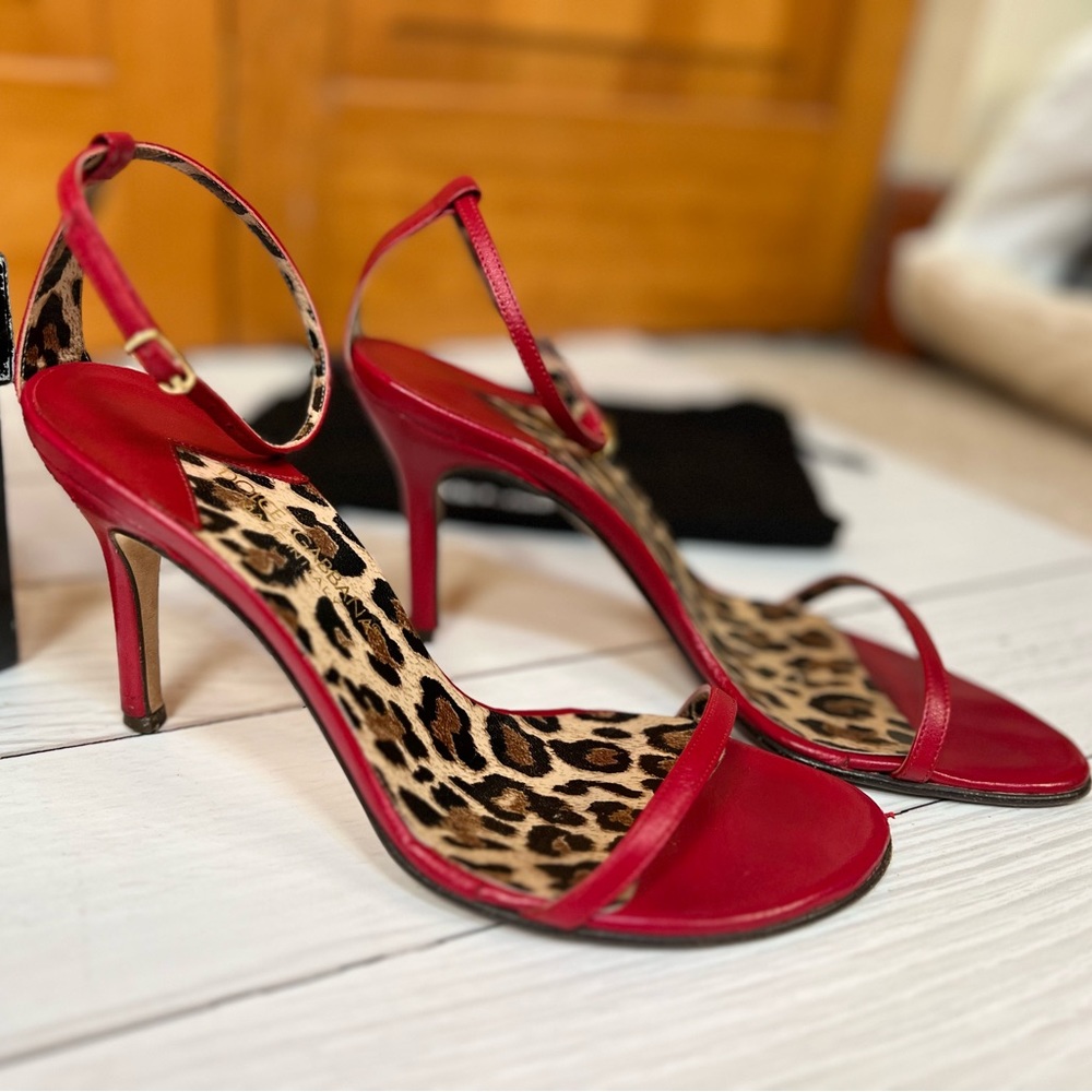 Dolce & Gabbana red high heel